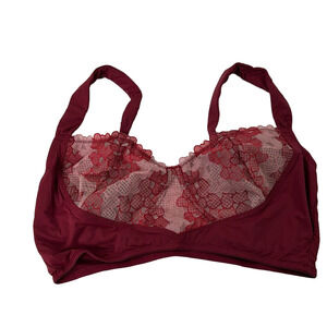 Intimately Free People Red Bralette